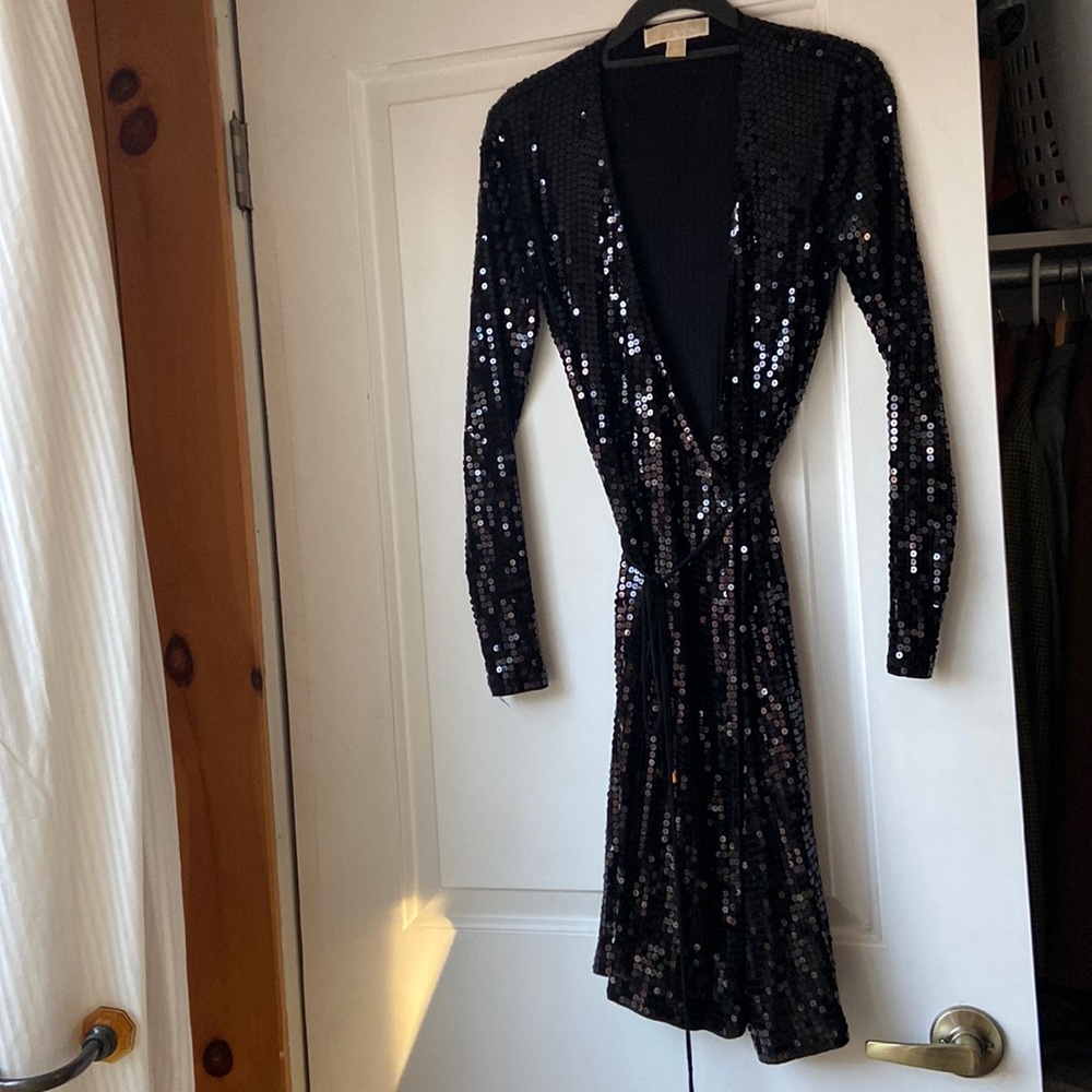 Sequined dress - perfect for New Year’s Eve!
